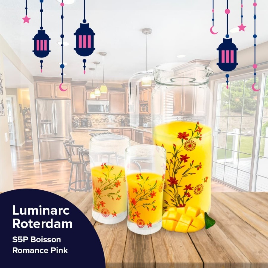 Luminarc Roterdam - S5P Boisson Romance Pink Luminarc Roterdam - S5P Boisson Romance Pink